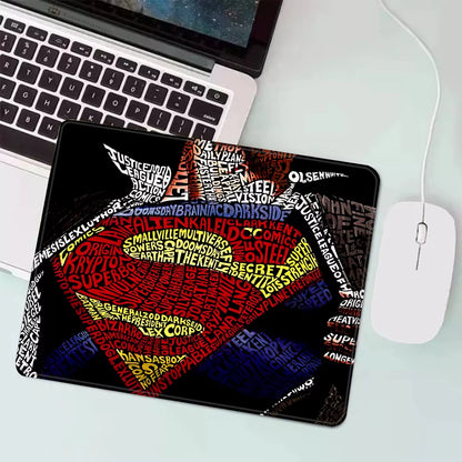 BEAST KINGDOM DC S-Superman Gaming Mouse Pad XS Small Mousepad for PC Gamer Desktop Decoration Office Mouse Mat Deskmat Rug